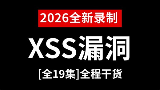 【xss漏洞攻击】零基础入门网络安全，从原理到实操全面讲解xss漏洞，全程干货无废话！