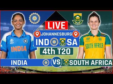 India Women vs South Africa Women 4th T20 Live | IND W vs SA W 4th T20 Live Scores & Commentary