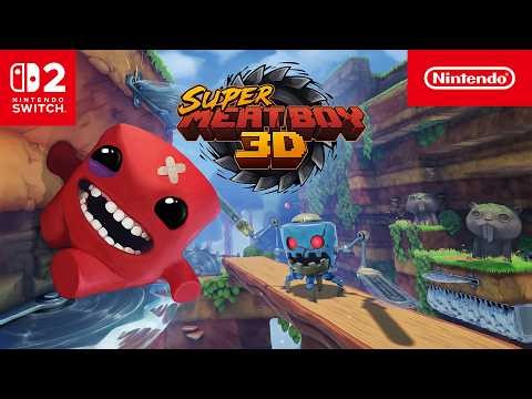 Super Meat Boy 3D – Launch Trailer – Nintendo Switch 2
