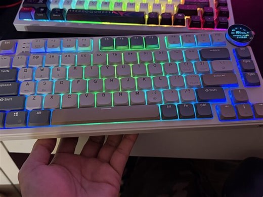 RK ROYAL KLUDGE N80 75% Low-Profile Mechanical Keyboard With Smart Display/Knob $29.99 - RedFlagDeals.com Forums