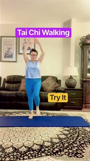 Tai Chi Walking for Seniors #taichi #walking #forseniors💪