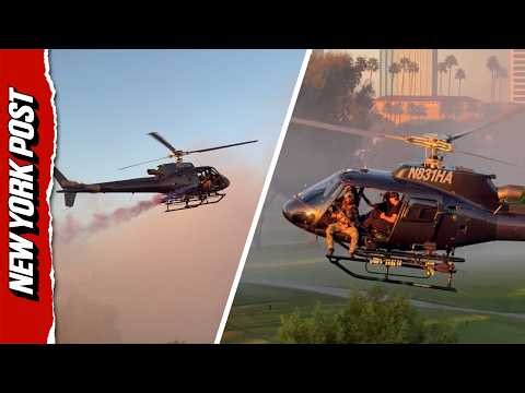 Insane Helicopter Stunt Captivates Navy SEAL Benefit Guests