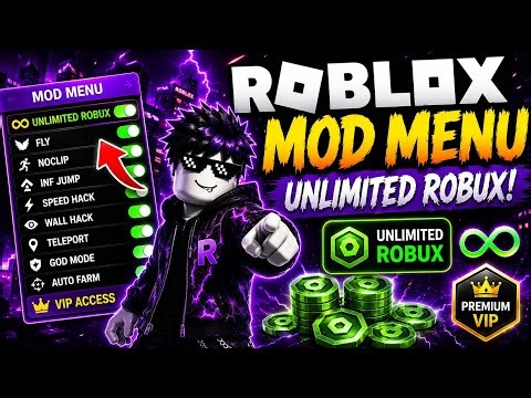 Roblox mod menu [Unlimited robux][ Wall hack] fire mod 🔥