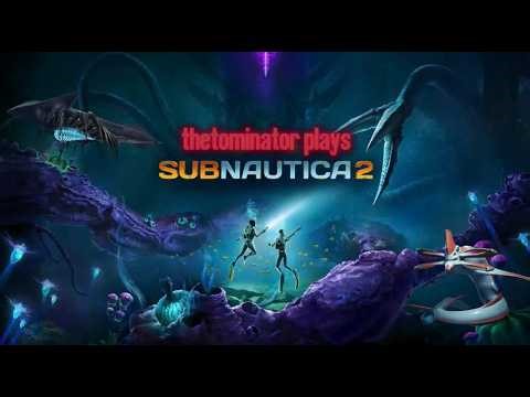 subnautica 2 part 3 going into a shallow base to scan new items