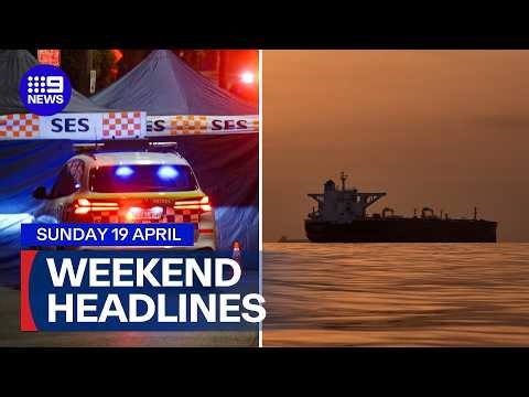 Pedestrians run down outside Supanova; Strait of Hormuz shuts again | 9 News Australia