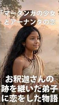 お釈迦様の後を継いだ弟子「マータンガの少女とアーナンダの恋」最近のＡＩ唄0８（法華経の如是我聞の人）