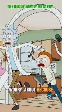 Rick & Morty The Decoy Family #shorts #rickandmorty #funny #ricksanchez #scifi #mortysmith #comedy