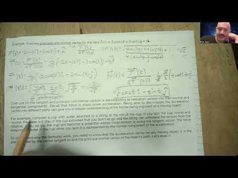 14 Decomposing Vectors into Normal and Tangential Components