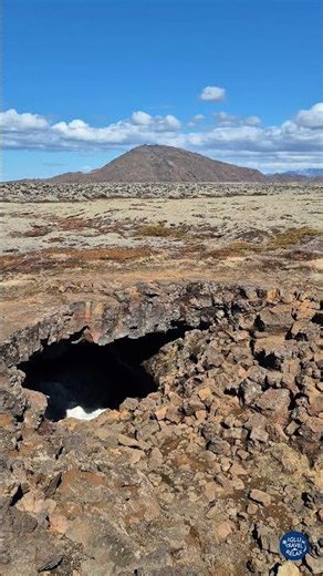 Keilir volcano & Leidarendi Cave. Iceland #island #volcano