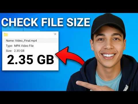 How to Check File Size on Windows 10/11 (Fast & Easy)