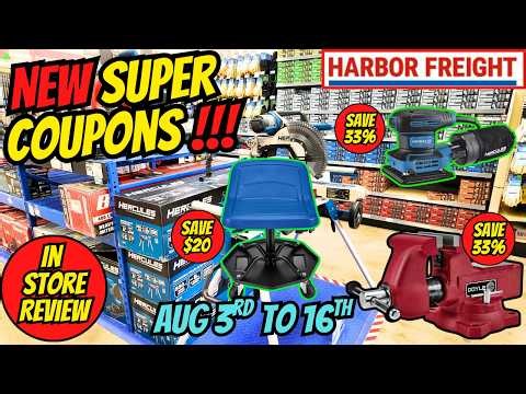 Harbor Freight Super Coupons Just Dropped! Here's the Best Deals!