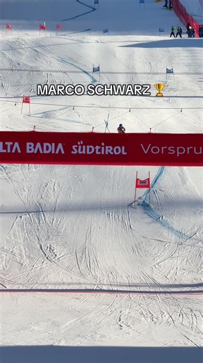 HE WINS THE GIANT SLALOM IN ALTA BADIA! 🏆 #fisalpine #wintersport #worldcupaltabadia
