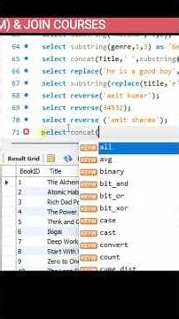 SQL/MY SQL Tips & Tricks | SQL For Data Analyst User