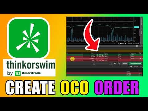 How To Create OCO Order In Thinkorswim (2026) (Complete Guide)