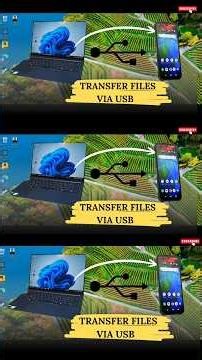 ✅ How to Transfer Files from Laptop to Phone via USB (Easy & Fast Method)