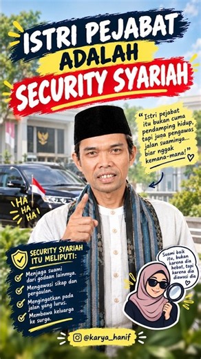 Istri Pejabat Adalah Security Syariah