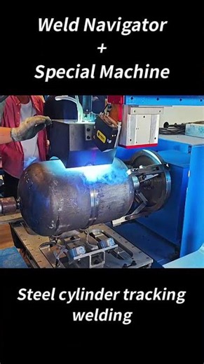 Weld Navigator® Laser Seam Tracking | FANUC Robot for Engineering Machinery Welding