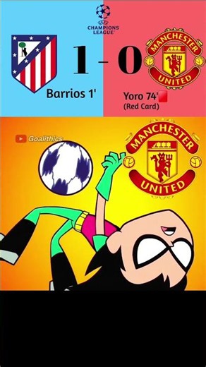 Manchester United vs Atletico Madrid Highlights | Champions League