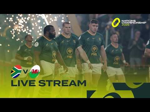 South Africa v Wales | Nations Championship Live Match