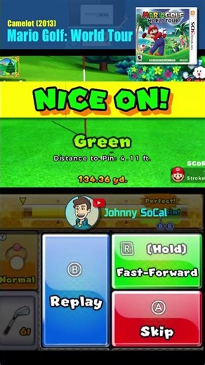 Mario Golf: World Tour (2014) | Gaming Library Nintendo 3DS Record #4