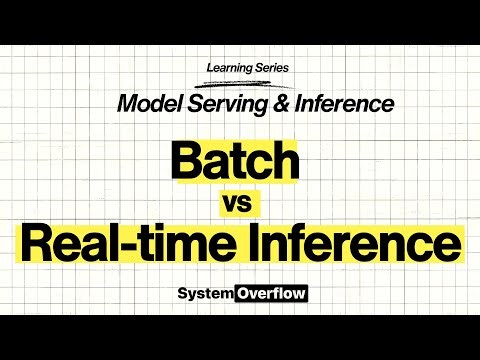 Batch vs Real-time Inference Explained | Model Serving & Inference | ML System Design