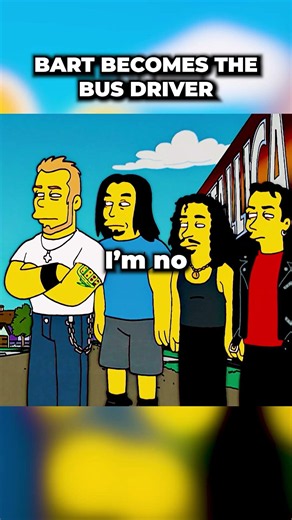 Bart Becomes The Bus Driver