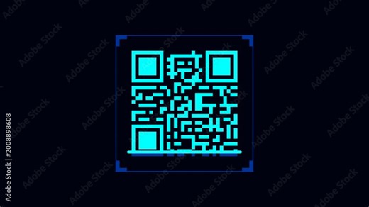 Barcode Scanner Reading Product Code; 4K Video of Electronic Bar Code Scanning with Bright Blue Laser Beam.