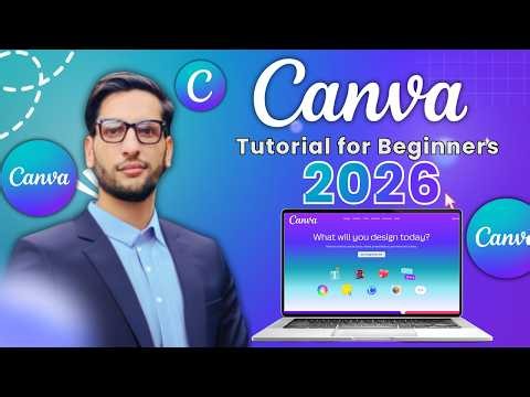 Canva For Beginners 2026 | Introduction to Canva | Maaz Ali