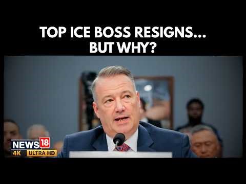 ICE Acting Chief Todd Lyons To Step Down, Submits Resignation Letter To DHS Secy, But Why? | 4K