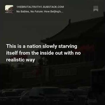 No Babies, No Future: How Beijing’s Tyranny Killed China’s Population Growth