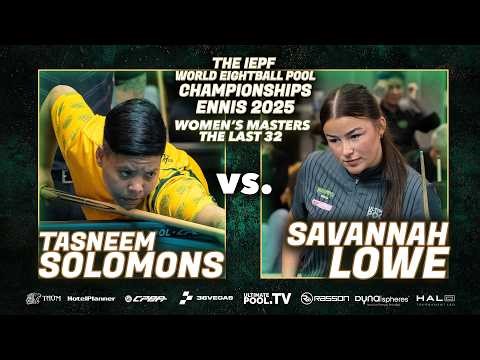 SOLID PERFORMANCE FROM THESE TWO | Solomons vs Lowe | The IEPF World Championships 2025