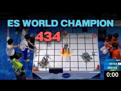 VEX IQ Elementary World Champion - 434 Points MAX Score