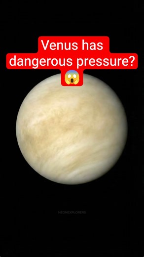 The Real Reason Venus Would Crush You Instantly #venus #shorts