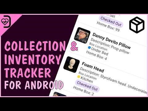 Robust and User Friendly Tracking App | Collection and Inventory Tracker for Android