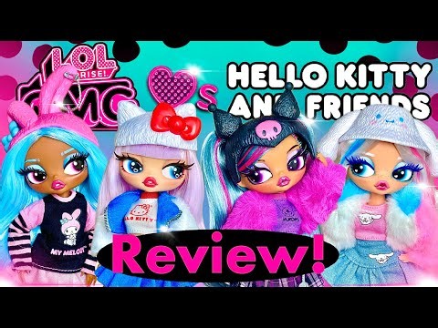 LOL Surprise OMG HELLO KITTY & Friends Dolls COMPLETE Collection In Depth Unboxing & REVIEW!!🎀🍵🩵