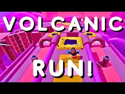 Volcanic Run – Fall Guys Custom Map