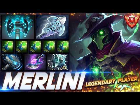 Merlini Rubick Legendary Player - Dota 2 Pro Gameplay [Watch & Learn]
