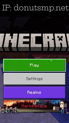 How to Join the DonutSMP on Bedrock and Java Editions