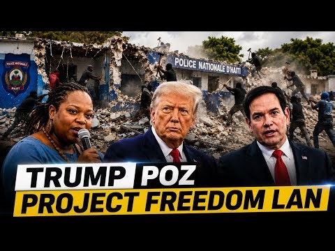 Komisarya Kraze Plat Atè! | Etazini Kanpe Operasyon "Project Freedom" lan