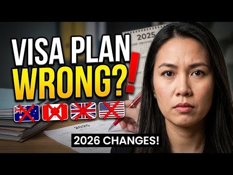 Your Student Visa Plan Is Wrong in 2026 | Australia, Canada, UK & US Changes