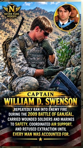 He RAN INTO ENEMY FIRE 5 Times To Save Them | CPT William Swenson MOH❤️