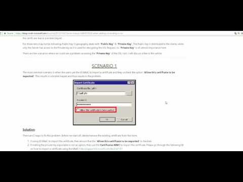 Solve 0x80070520 IIS SSL certificate binding Windows 2016 2012