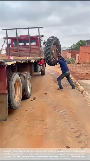 Rolling Thunder: The Physics of Launching a Truck Tire
