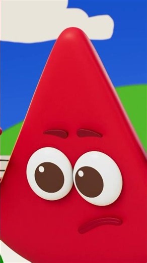 Red's Awesome Patterns! | Learn to Explore Colours | Colourblocks #shorts