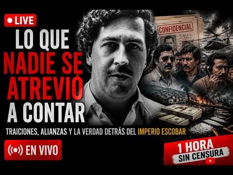 EN VIVO 🔴 La Verdad Oculta de Pablo Escobar | Traiciones, Pactos y El Código del Silencio