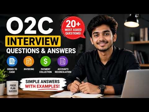 Top AR O2C Interview Questions & Answers | Real Examples for Freshers | Order to Cash Interview 2026
