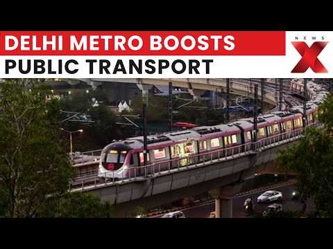 DMRC Announces Extra Metro Trains To Boost Public Transport Use In Delhi NCR | Latest News | NewsX