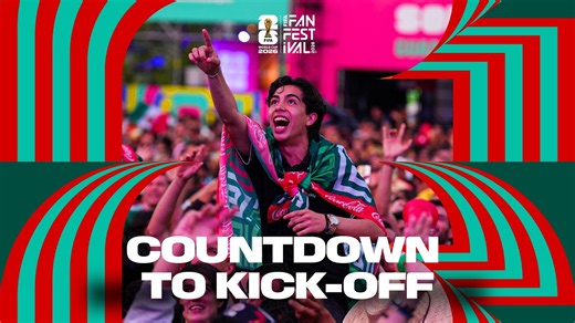 Countdown to Kick-Off … at the FIFA Fan Festival ⌛️ | FIFA World Cup 2026