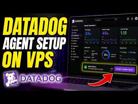 How to configure Datadog agent on VPS for server visibility - Detailed Guide