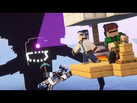Me and my girlfriend on an AIRSHIP Vs The Wither Storm! (STREAM 2)
